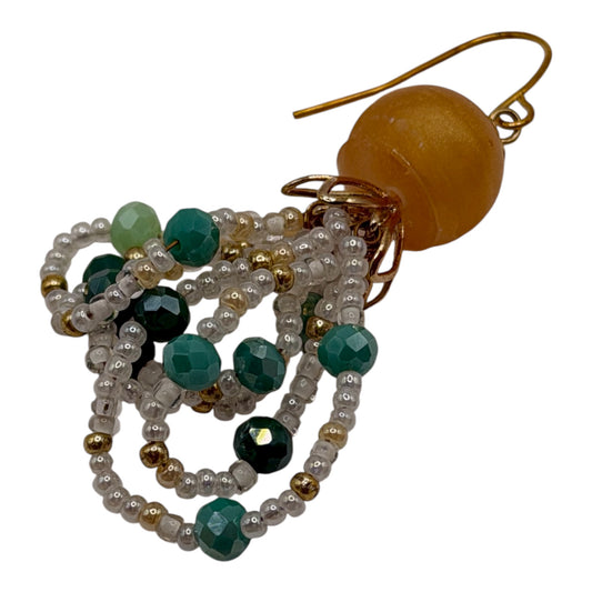 Beaded Jellyfish Earrings
